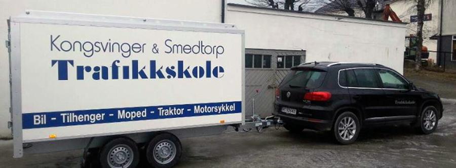 Opplæring personbil med tilhenger